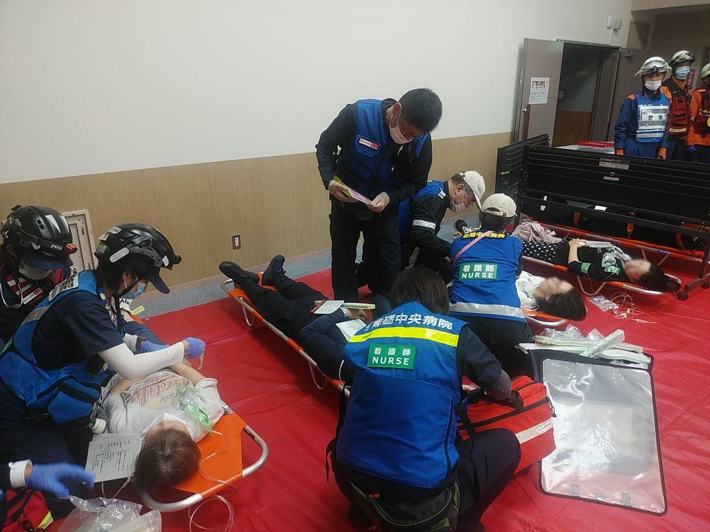 立位撮影が可能なCT （Canonブースにて）