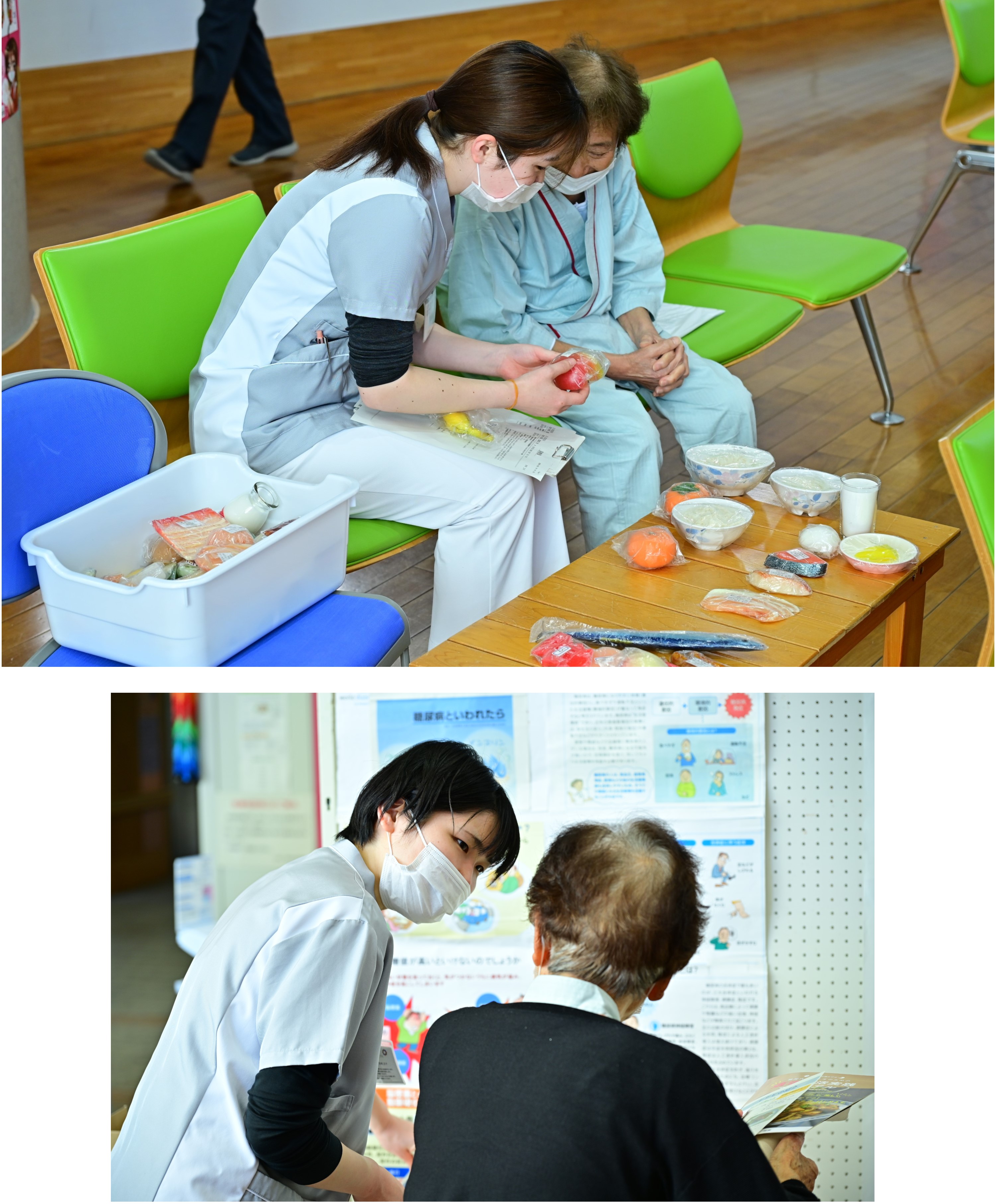 立位撮影が可能なCT (Canonブースにて) 立位撮影が可能なCT (Canonブースにて)